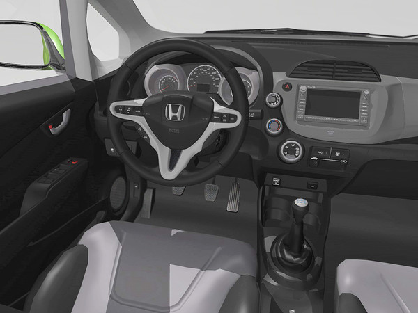 maya honda fit sport 2009 - Honda Fit Sport 2009 by TiRex3D