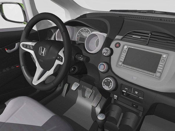 maya honda fit sport 2009 - Honda Fit Sport 2009 by TiRex3D