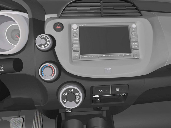 maya honda fit sport 2009 - Honda Fit Sport 2009 by TiRex3D