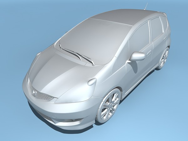 maya honda fit sport 2009 - Honda Fit Sport 2009 by TiRex3D