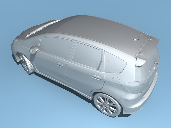 maya honda fit sport 2009 - Honda Fit Sport 2009 by TiRex3D