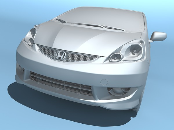 maya honda fit sport 2009 - Honda Fit Sport 2009 by TiRex3D