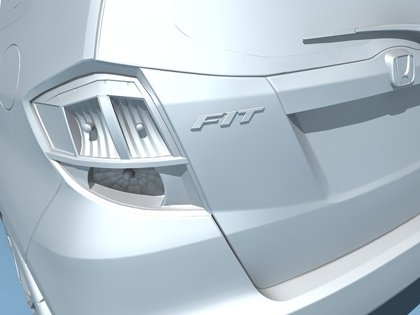 maya honda fit sport 2009 - Honda Fit Sport 2009 by TiRex3D