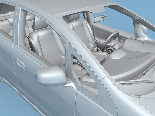 maya honda fit sport 2009 - Honda Fit Sport 2009 by TiRex3D