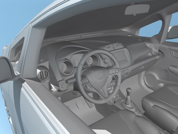 maya honda fit sport 2009 - Honda Fit Sport 2009 by TiRex3D