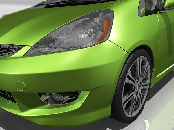 maya honda fit sport 2009 - Honda Fit Sport 2009 by TiRex3D