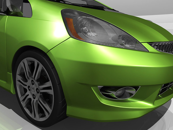 maya honda fit sport 2009 - Honda Fit Sport 2009 by TiRex3D