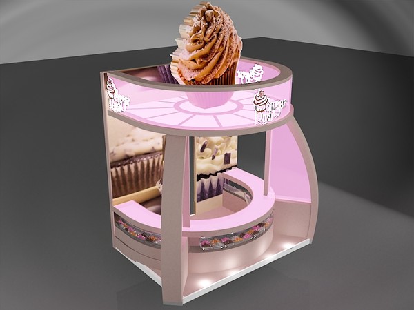 ies u 3d model - kiosk... by yurikazaaaa