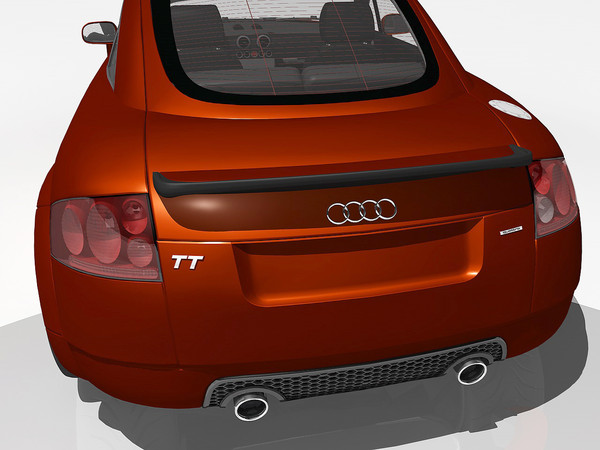 3d model audi tt quttro 2005 - Audi TT quttro 2005 by TiRex3D