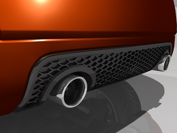 3d model audi tt quttro 2005 - Audi TT quttro 2005 by TiRex3D