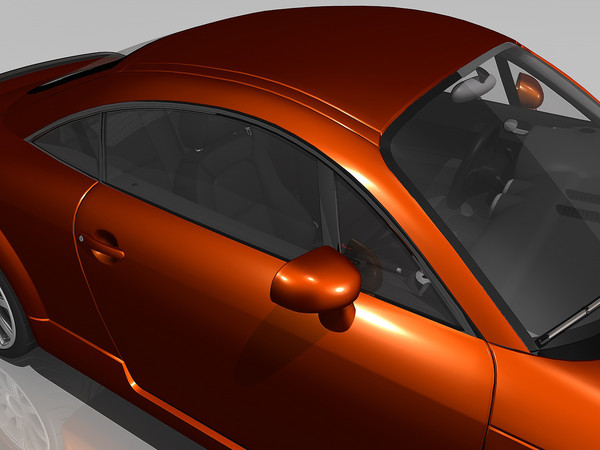 3d model audi tt quttro 2005 - Audi TT quttro 2005 by TiRex3D