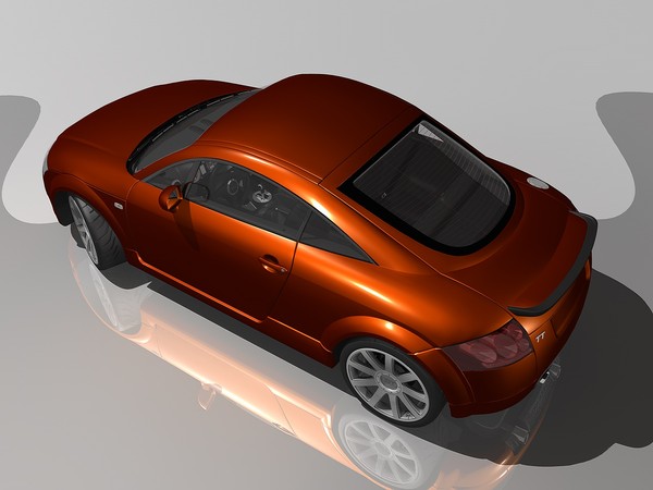 3d model audi tt quttro 2005 - Audi TT quttro 2005 by TiRex3D