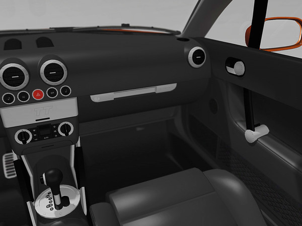 3d model audi tt quttro 2005 - Audi TT quttro 2005 by TiRex3D