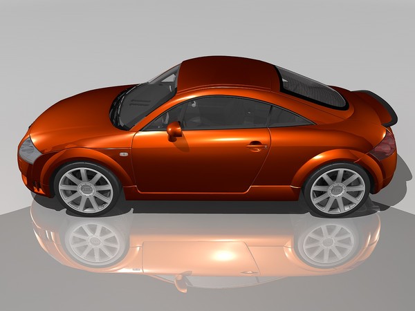 3d model audi tt quttro 2005 - Audi TT quttro 2005 by TiRex3D