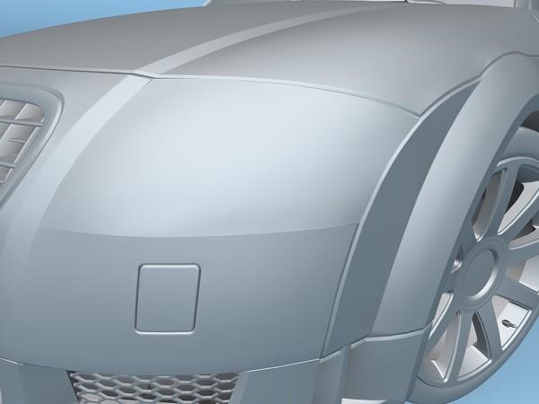 3d model audi tt quttro 2005 - Audi TT quttro 2005 by TiRex3D
