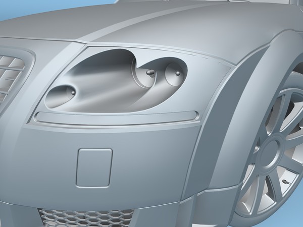 3d model audi tt quttro 2005 - Audi TT quttro 2005 by TiRex3D