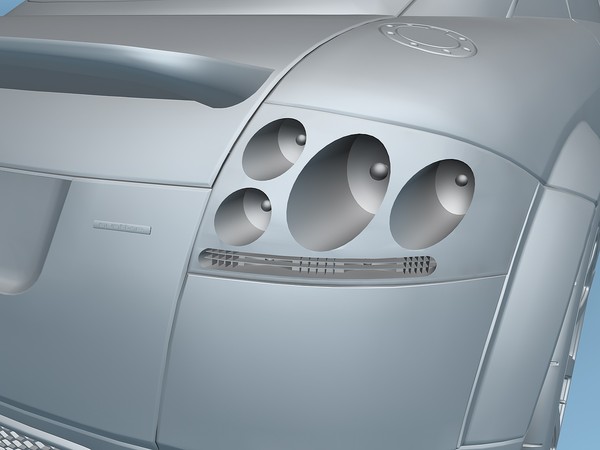 3d model audi tt quttro 2005 - Audi TT quttro 2005 by TiRex3D