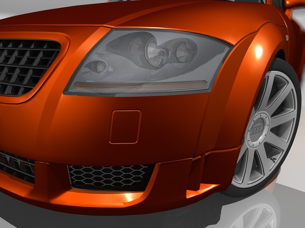 3d model audi tt quttro 2005 - Audi TT quttro 2005 by TiRex3D