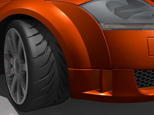 3d model audi tt quttro 2005 - Audi TT quttro 2005 by TiRex3D