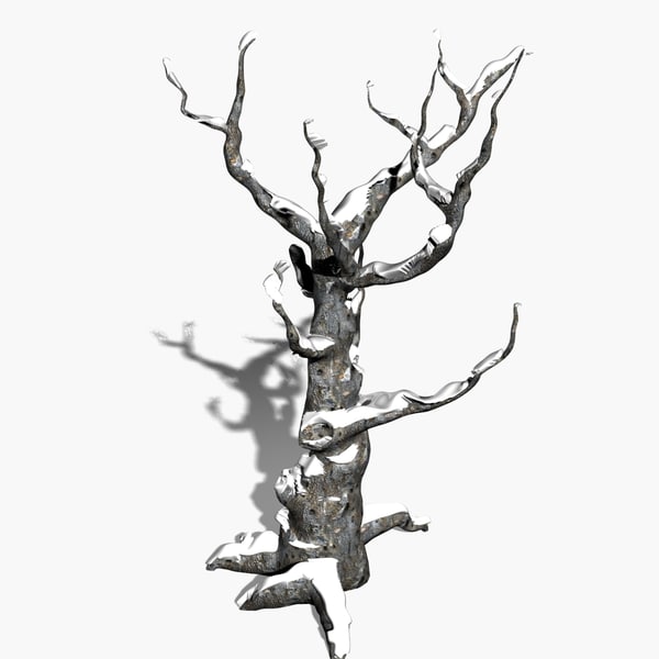 3d scanline winter tree snow seamless model - Winter Tree with Snow by solarseas