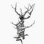 scanline winter tree snow seamless 3d model