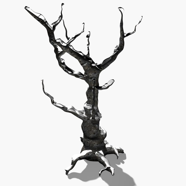 3d scanline winter tree snow seamless model - Winter Tree with Snow by solarseas