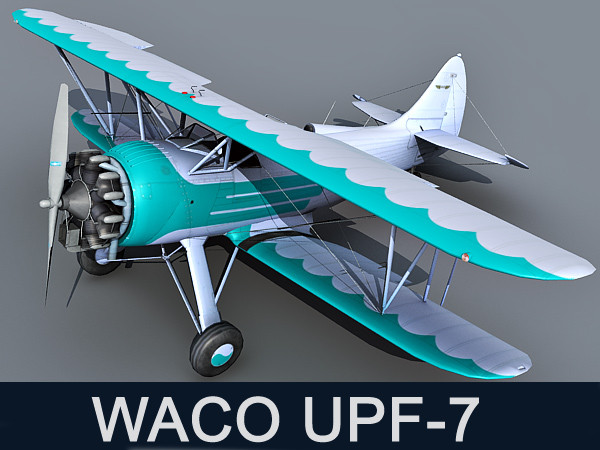 3ds waco upf-7 - Waco UPF-7 by Eric.Levi