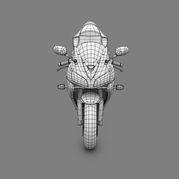 sport super bike 3d model - Honda CBR 600RR Super Sport Bike by Jamie Hamel Smith