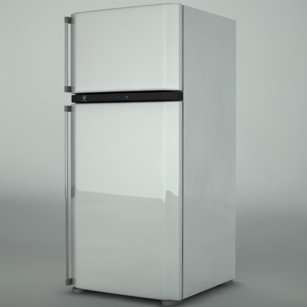 cinema4d sharp refrigerator - Refrigerator Sharp by StathisNHX