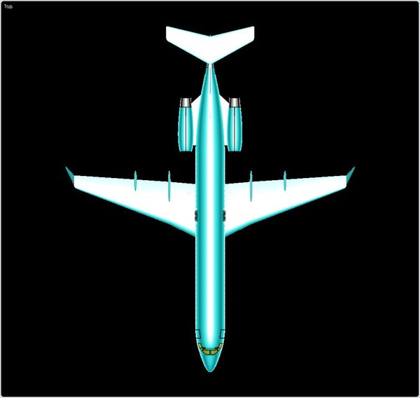 fokker solid assembly 100 3d dwg - Fokker 100 Next Gen Solid Assembly Model by RodgerSaintJohn