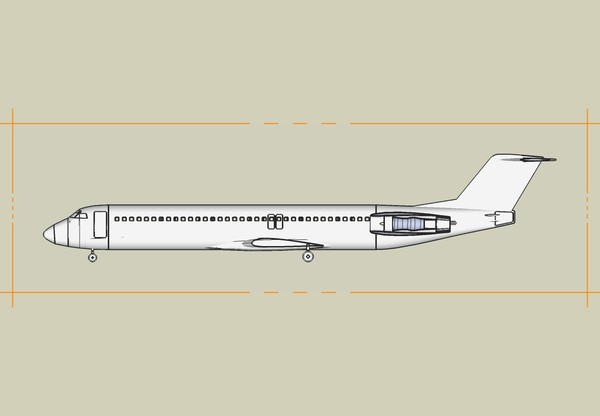 fokker solid assembly 100 3d dwg - Fokker 100 Next Gen Solid Assembly Model by RodgerSaintJohn
