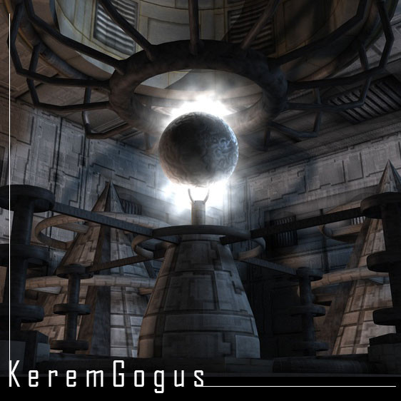 reactor environment futuristic 3d c4d - Reactor One by KeremGogus