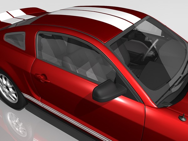 maya mustang shelby gt500 2007 - Ford Mustang Shelby GT500 (2007) by TiRex3D