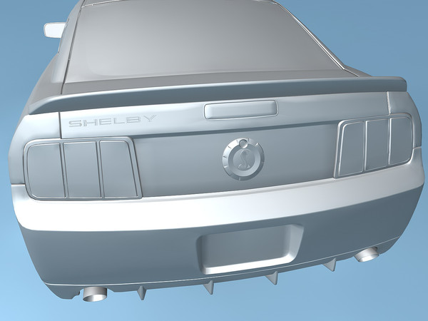 maya mustang shelby gt500 2007 - Ford Mustang Shelby GT500 (2007) by TiRex3D