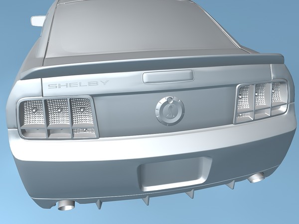 maya mustang shelby gt500 2007 - Ford Mustang Shelby GT500 (2007) by TiRex3D