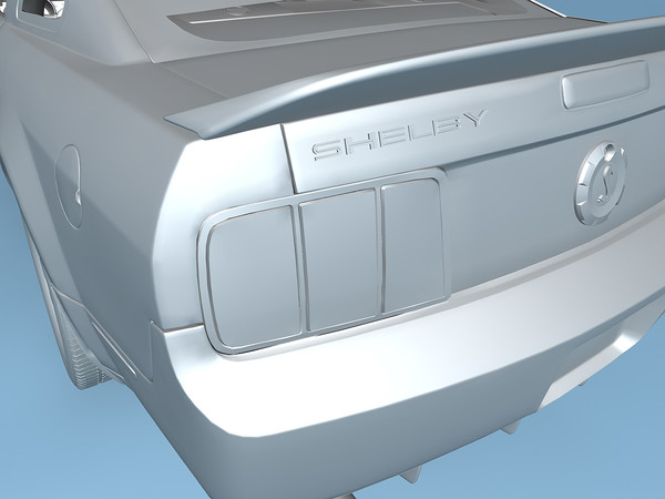 maya mustang shelby gt500 2007 - Ford Mustang Shelby GT500 (2007) by TiRex3D