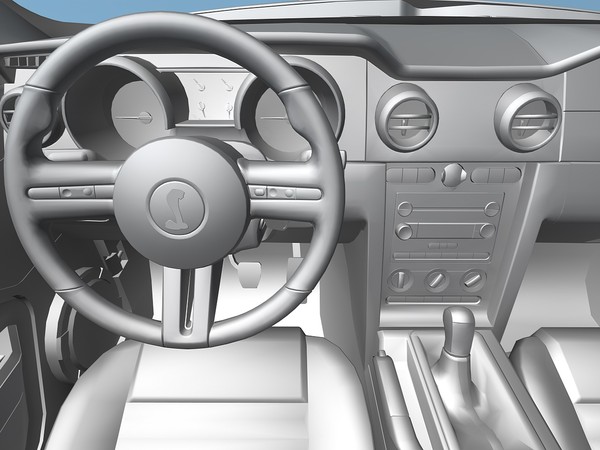 maya mustang shelby gt500 2007 - Ford Mustang Shelby GT500 (2007) by TiRex3D