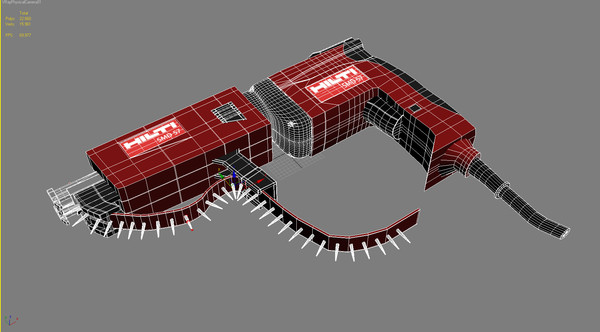 3d max crews hilti smd-57 - Hilti SMD-57 by emkei