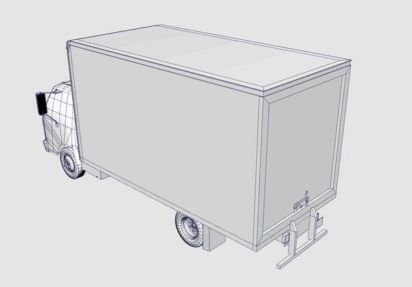 isuzu truck obj - Isuzu Truck by damaggio