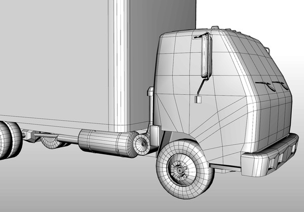 isuzu truck obj - Isuzu Truck by damaggio