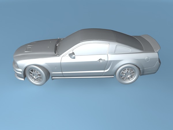 maya mustang shelby gt500 2007 - Ford Mustang Shelby GT500 (2007) by TiRex3D