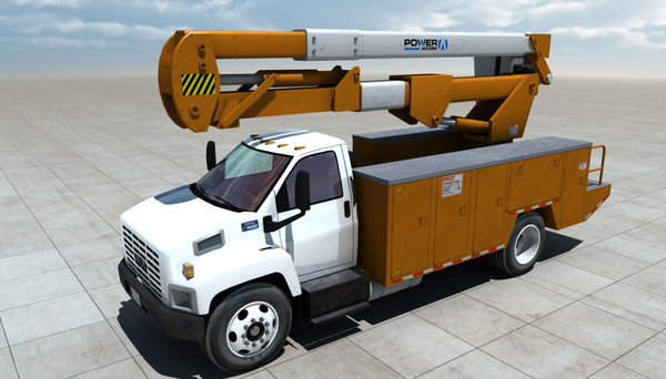 maya gmc topkick 750 truck - GMC Topkick 750 Truck by damaggio