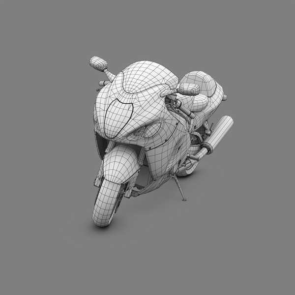 3d bike drag upper - Suzuki Hayabusa GSX1300R Superbike by Jamie Hamel Smith