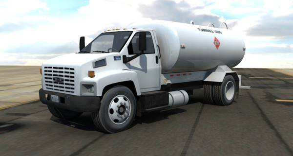 maya gmc topkick 750 truck - GMC Topkick 750 Truck by damaggio