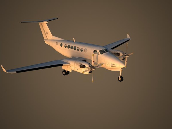 3d beechcraft b-350 - Beechcraft B-350 by Alexander Miller