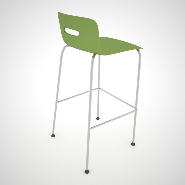 modern bar stool 3d 3ds - Casper Bar Stool by CTA AE
