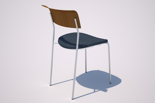 dining chair 3d model - Dinning Chair by CTA AE