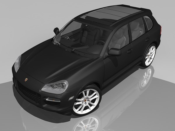 3d model of porsche cayenne turbo s - Porsche Cayenne Turbo S 2009 by TiRex3D