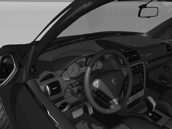 3d model of porsche cayenne turbo s - Porsche Cayenne Turbo S 2009 by TiRex3D