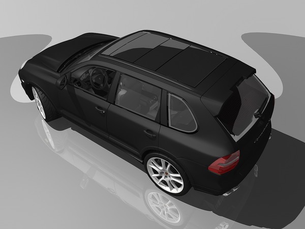 3d model of porsche cayenne turbo s - Porsche Cayenne Turbo S 2009 by TiRex3D